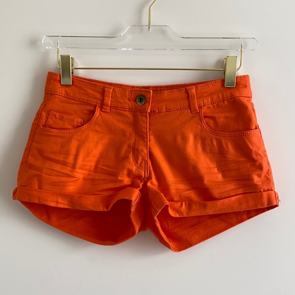 H&M Orange Shorts